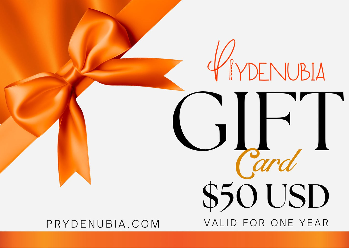 Prydenubia Gift Card